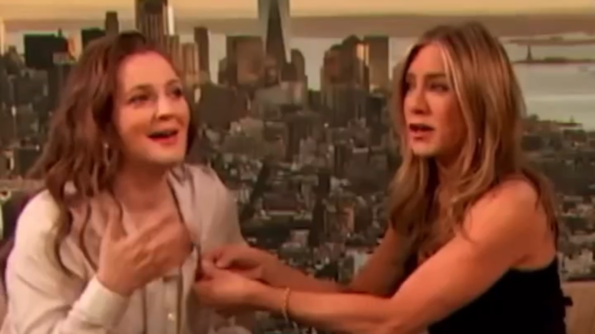 Drew Barrymore's Hot Flashes Episode Caught on Air