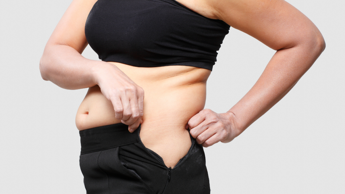 menopause belly bulge
