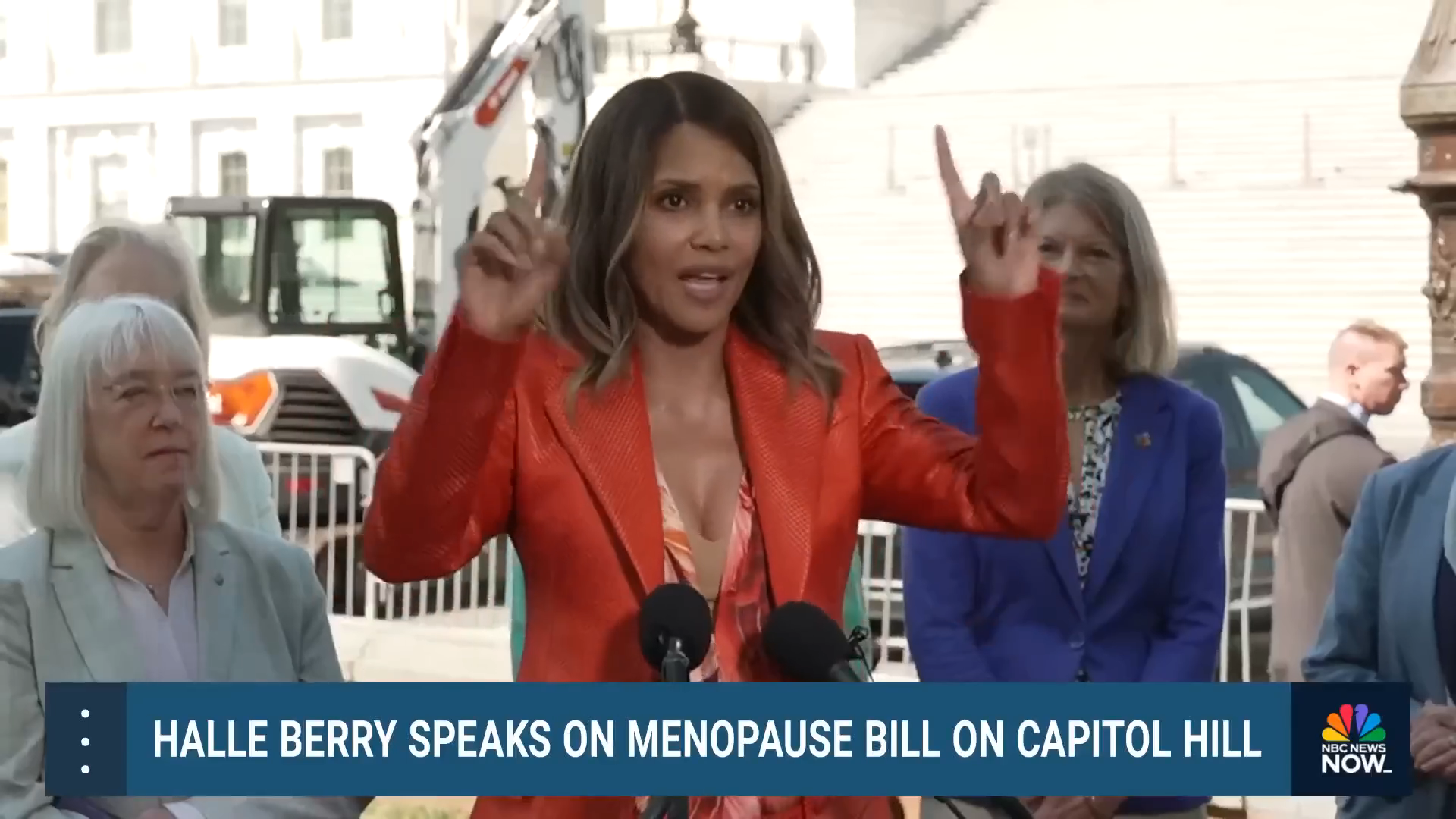 Halle Berry Speaks on Menopause Bill on Capitol Hill